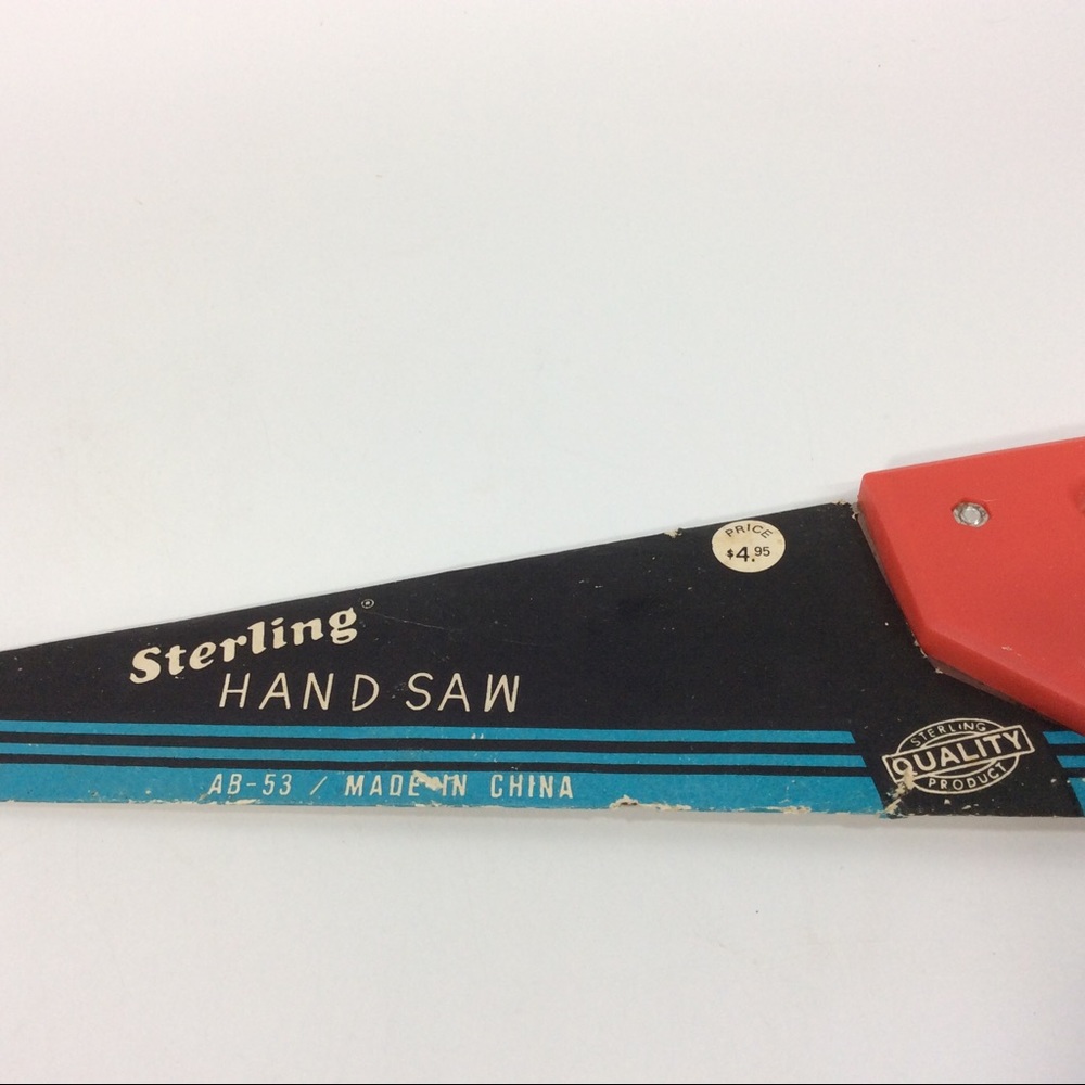 Vintage Sterling Company Hand Saw AB-53